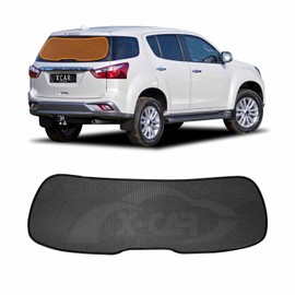 X-CAR Rear Windscreen Sun Shade for Isuzu MUX MU-X 2013-2021 Holden Colorado 7 2012-2016 Holden Trailblazer 2016-2022 Car Custom Wind Screen Sun Blind Mesh