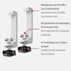 Brennenstuhl Table Clamps for Alu-Office-Line Power Strips/Clamp Holder for Desk/Table