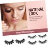 Beavorty 35pairs Wispy False Eyelashes Natural Look Lightweight Makeup Accessories