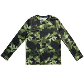 Fruit of the Loom Boys' Performance Baselayer Thermal Underwear Set, Camo, 8