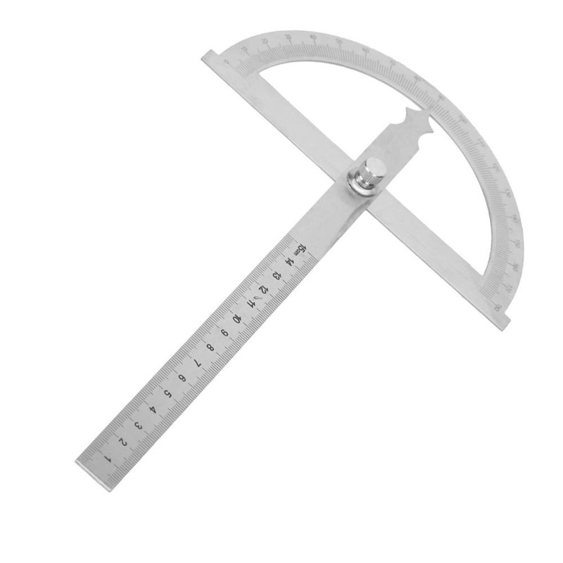 Angle Protractor, Angle Finder Ruler Clearly Display Stainless Steel Material