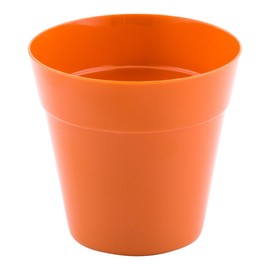 Restaurantware 4 Ounce Dessert Cups 100 Flower Pot Ice Cream Cups - Sturdy Disposable Terracotta Plastic Appetizer Cups For Layered Desserts Use At Garden Theme Parties Birthdays Or Weddings