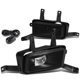 DNA MOTORING FL-ZTL-265-SM LED Fog Light With Switch Driver & Passenger Side [Compatible with 15-20 Tahoe / 15-20 Suburban / 16-19 Suburban 3500]