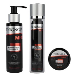 Torongia Men Kit Barba Shampoo Facial + Balsamo Y Cera
