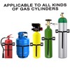Zhichen star 2PCS Propane Tank Holder，Propane Tank Mount，Steel Fabrication Nitrogen