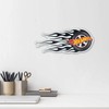 Hot Wheels Flaming Tire Metal Sign - Classic Hot Wheels