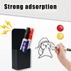 WAAYANG 2 Pcs Magnetic Marker Holder Wall Mount Marker Holder