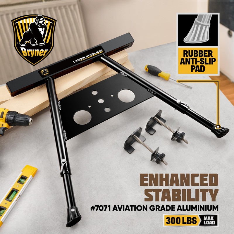 Ladder Stabilizer, Extension Ladder Stabilizer for Roof Wall Standoff Ladder