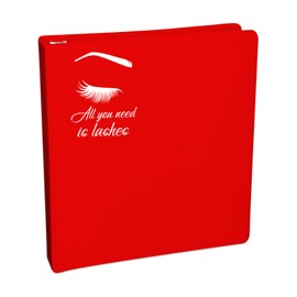 World Design All You Need is Lashes Notebook Car Laptop 5.5" (White)
