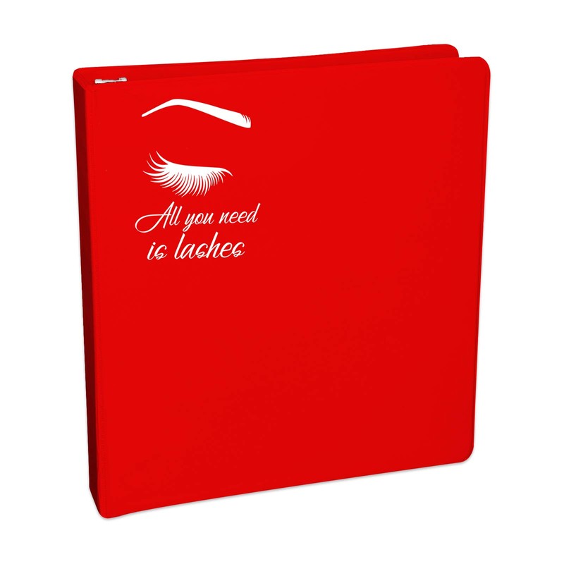 World Design All You Need is Lashes Notebook Car Laptop