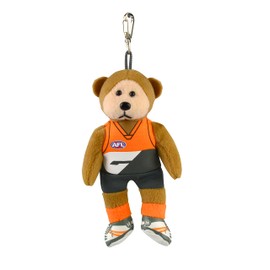 AFL Gws Giants Keyclip Player Bear