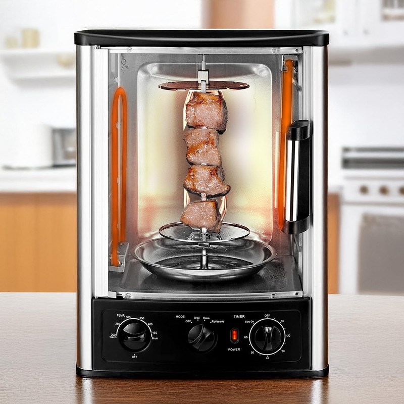 Alpine Cuisine Multi-Function Electric Roaster Oven for Turkey, Shawarma, Baking