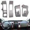 4Pcs Center Inner A/C Dash Air Vent Panel Cover Trim