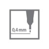 Fineliner - STABILO point 88 - Pack of 1 -