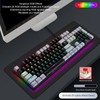 Full Size Mechanical Keyboard 104 Keys USB Wired Gaming Keyboard