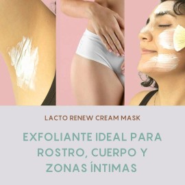 Kit Lacto Renew Cream Mask 100ml y Booster Arbutina 7% 30ml Todo tipo de piel