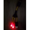 Hubbell 1.5 ft 3 Outlet Light Up Locomotive Fridge Adapter