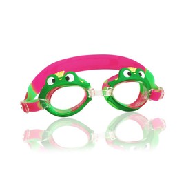 Goggles Natacion I Modelo Animals Rana I Protección UV I Para Niños I Previene la entrada de agua I Color Rosa/Verde I Escualo I 1 pieza