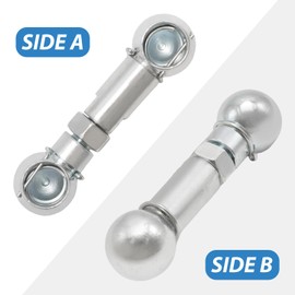 JUUDDENPARTS 7700411230 Clutch Pedal Link Linkage Ball Joint Bar Rod Kit, Replacement for Renault Clio II 2 1998-2005, Replacement for Renault Clio Campus 2006-2012