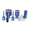 BRSCHNITT Diamond Core Drill Bit Set - 6/8/25/35/50mm Diamond Hole