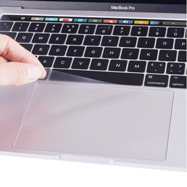 [2PCS] TrackPad Protector Skin for 2023-2020 MacBook Pro 13 Inch M2 A2338 M1 A2289 A2251 Track Pad Cover Skin for 2023 MacBook Pro 13 A2338 A2289 A2251 with Touch Bar Touch ID Laptop Accessories,Clear