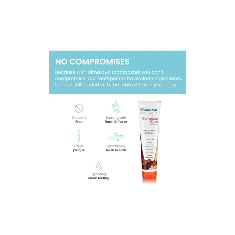 Toothpaste Himalaya Botanique Complete Care Herbal Cinnamon