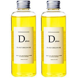 DPlus Dplus Plant Origin Oil, 5.1 fl oz (150 ml) x 2 Pieces Set [Biso AKARI] Hair Oil