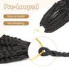 8 Pack Crochet Braids-18 Inch Goddess Braids Extensions With Curly