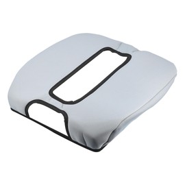 X AUTOHAUX Armrest Protector Cover Pad Replacement Compatible for GMC Sierra 2014-2017 for Chevy Silverado 2014-2018, Durable Neoprene Fabric Gray