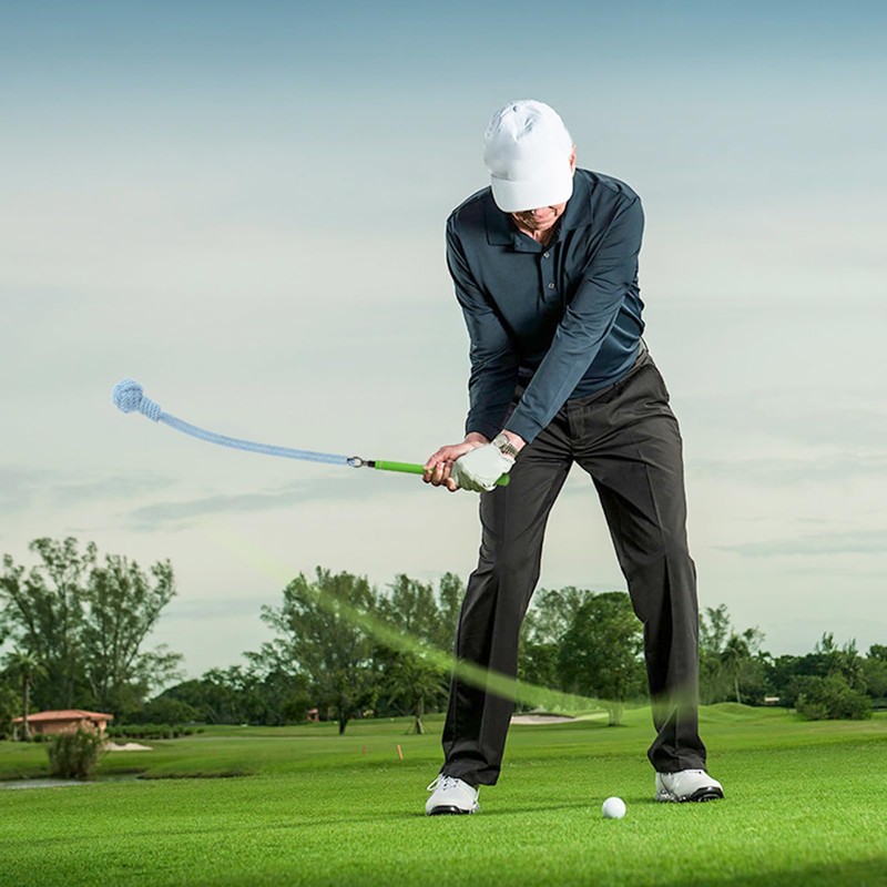Swing Training Rope | Golf Swing Trainer | Portable Practice