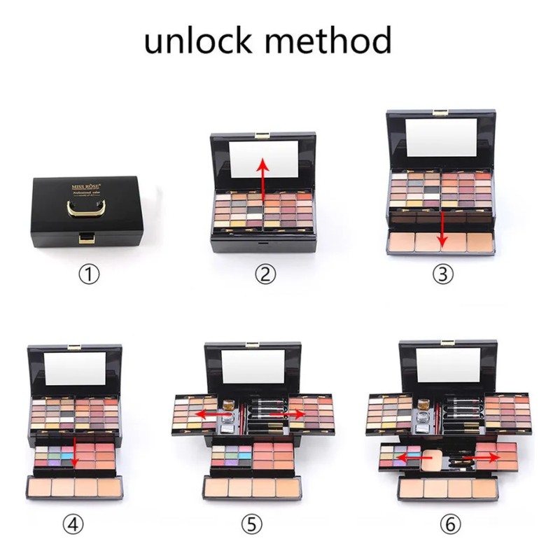 . Paleta De Maquillaje De Sombras De Ojos, Juego De