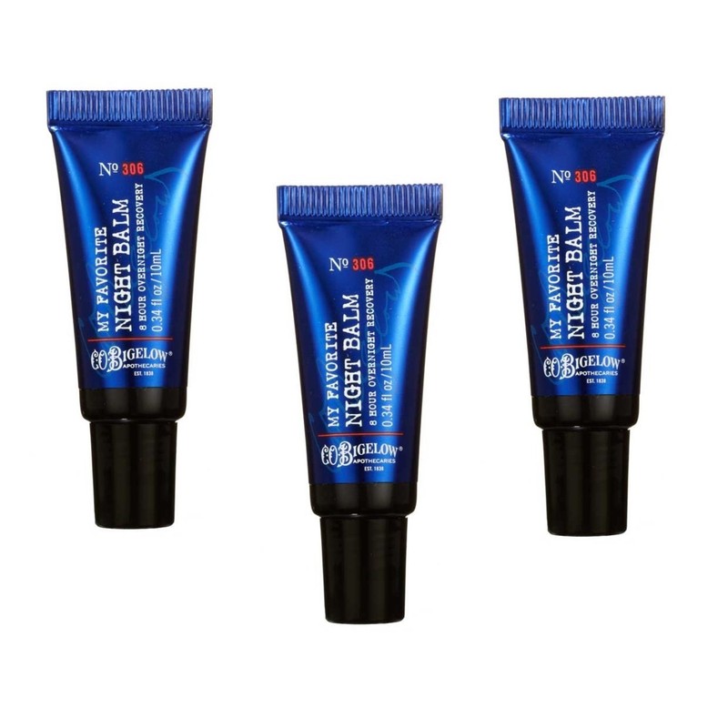 Lot of 3 C.O. Bigelow My Favorite Night Balm No
