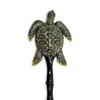LX Hand Painted Back Scratcher Brown Sea Turtle 18"