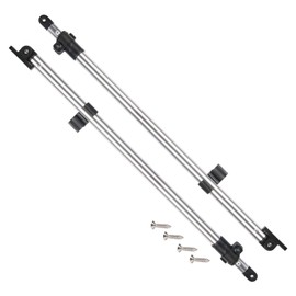 XGEAR Adjustable Bimini Top Rear Support Poles, Universal Fit for 3-4 Bow Bimini Top, Marine Grade Aluminum Pole