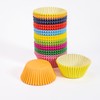 Cupcake-Förmchen, gemischte Farben, 400 Stück, Standardgröße, Großpackung