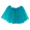 My Lello Teal Little Girls Tutu 3-Layer Ballerina (10 mo