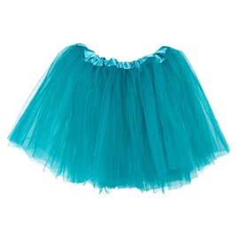 My Lello Teal Little Girls Tutu 3-Layer Ballerina (10 mo - 3T)