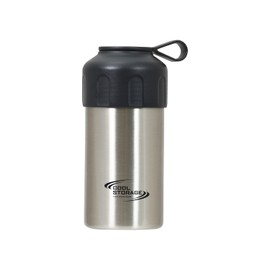 Pearl Metal D-6781 Cold Insulation, Plastic Bottle Cover, Holder, Cooler, 16.9 fl oz (500 ml), 600 ml, Bottle Can, 13.8 fl oz (390 ml), Stainless Steel, Vacuum Insulated, Satin, Cool Storage, Can Also