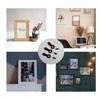 100 Pieces Metal Picture Frames Turn Button Fasteners with 100