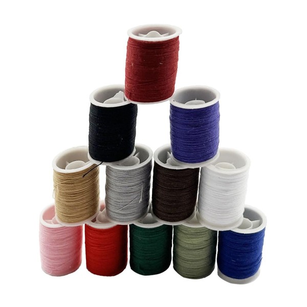 Polyester Thread Set – 12 Pack (32m Each) | Multi-Colour