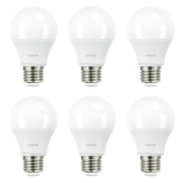 Linkind Linkind A19 LED Light Bulb, 60W Equivalent Light Bulbs,
