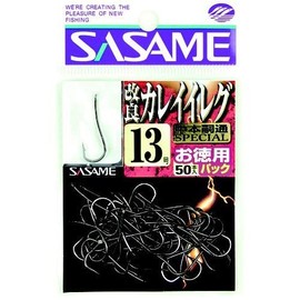 Sasame 05PKK Improved Curly Leg Black Value Pack of 50 #13