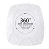 FreshCulture 100% Cotton Fitted Sheets Full Size, 300 Thread Count