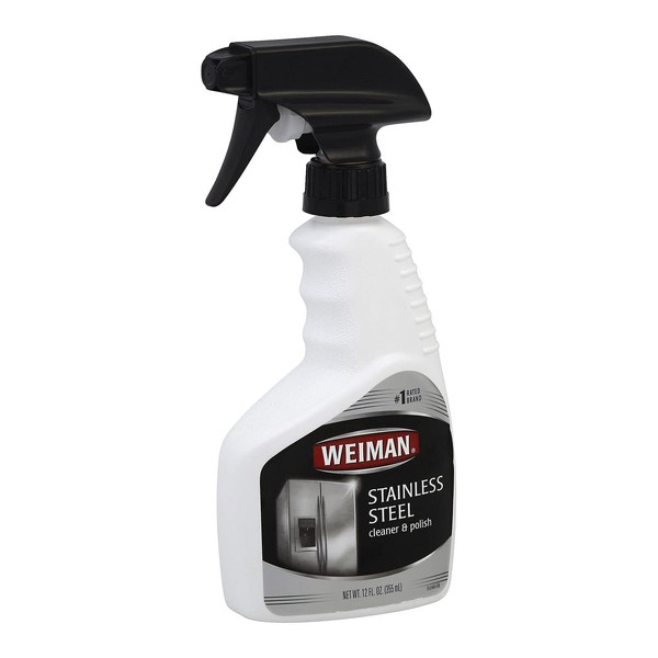 Weiman Stainless Steel Cleaner Spray, 12 Ounce - 6 per case.