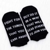 MBMSO 2 Pairs RBG Socks Inspirational RBG Gifts Feminist Gifts
