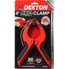 Dekton 6" Pro Clamp with 80mm Jaw Opening, Heavy Duty