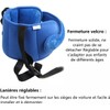 LATRAT Child Car Seat Head Support Strap, Adjustable Headrest Child