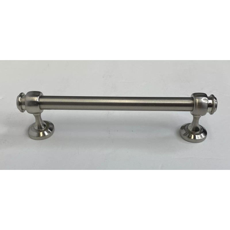 Restoration Hardware Lugarno Pull 5" Satin Nickel NEW MSRP $27