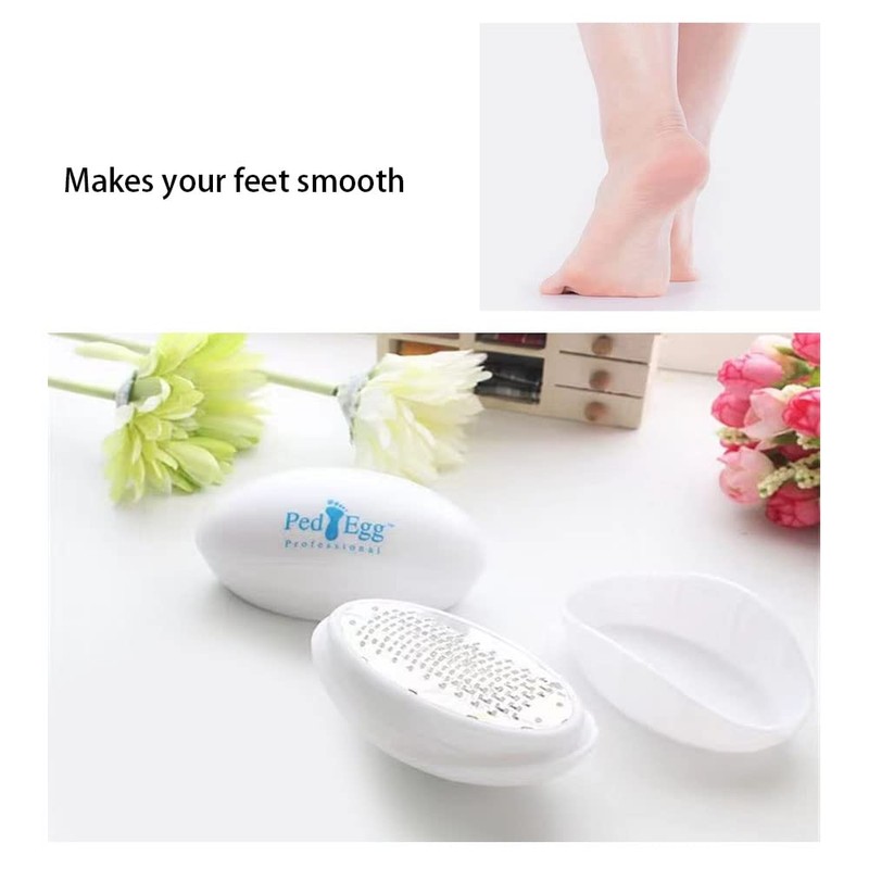 XINGYIYIJIA Egg Shape Foot Scrubber to Remove Foot Cuticles Tool