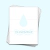 30 Professional Waterproof 16 oz Bottle Labels, 8 x 3.5